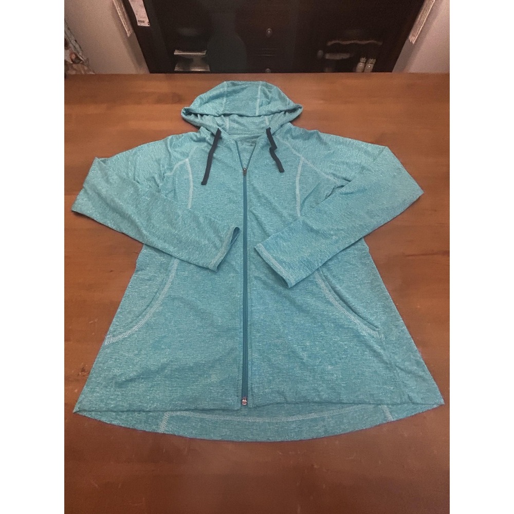 Patagonia Hoodie Womens‎ Small Blue Full Zip Lightweight Stretch Outdoor Jacket